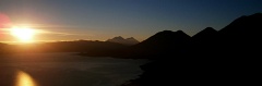 Sunrise on Lago de Atitlan, Guatemala
